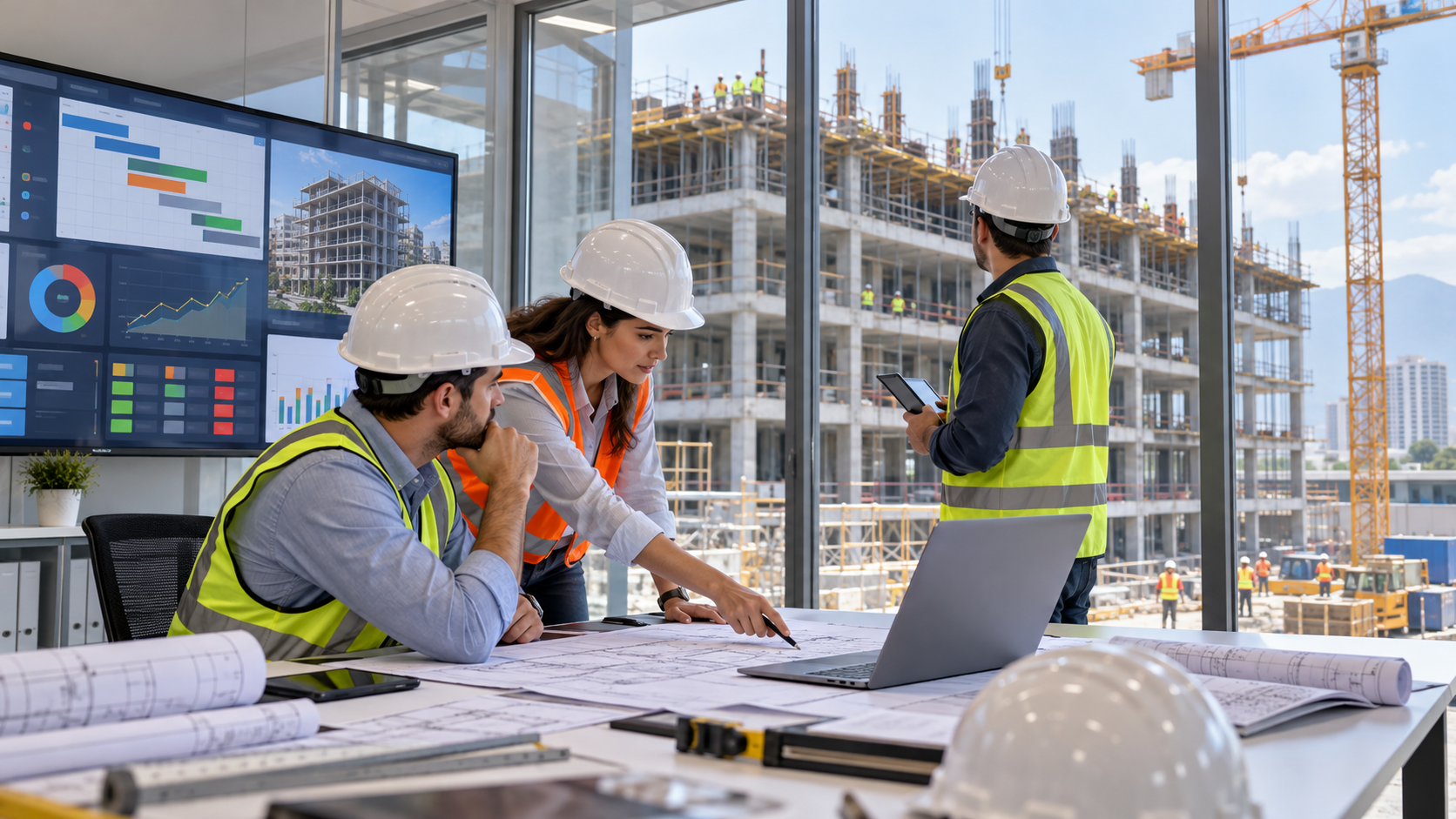 OFICINA TÉCNICA EN EDIFICACIONES + PANEL DE CONTROL 100% REAL TIME
