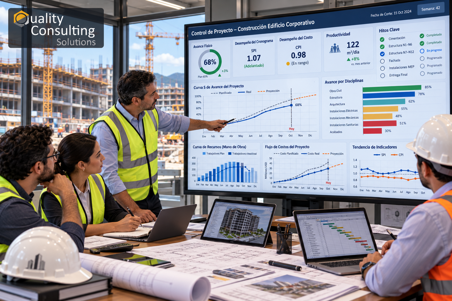 CONTROL DE PROYECTOS DE CONSTRUCCIÓN